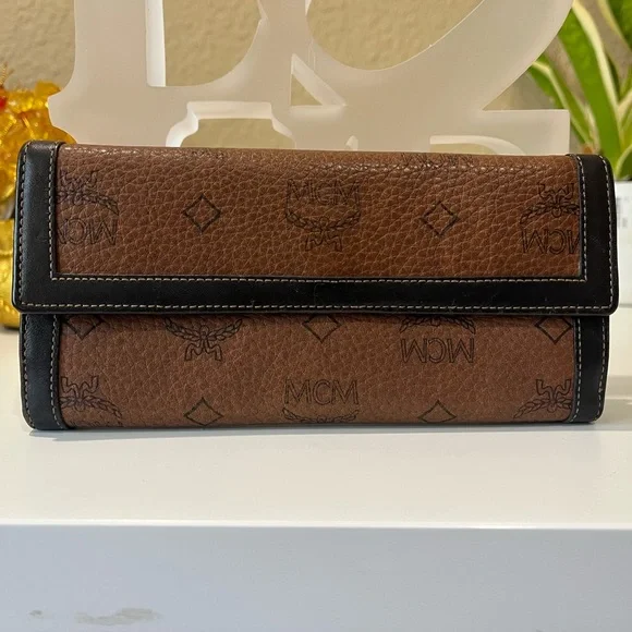 MCM COCOA VISETOS LONG WALLET - Picture 2 of 13